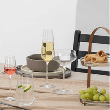 Leonardo Champagneglazen - Flutes - Puccini - 280 ml - 6 stuks