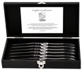Laguiole Style de Vie Steakmessen Luxury Line Zwart Ebbenhout - 6 stuks