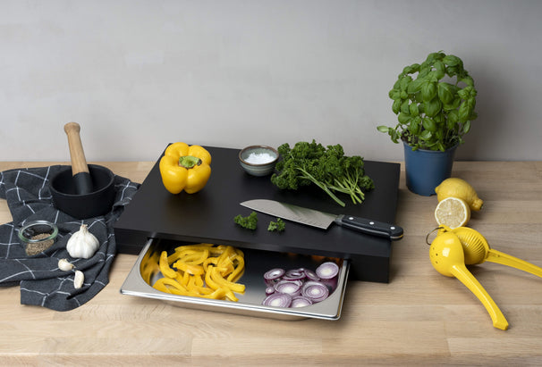 Continenta Snijplank met RVS Lade - Duracore - 48 x 33 cm