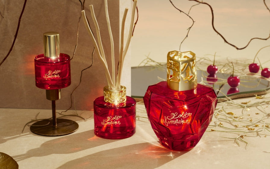 Maison Berger Giftset - Geurbrander Lolita Lempicka Sweet - Rood - 250 ml