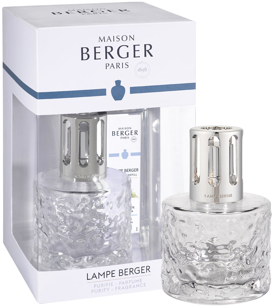 Maison Berger Giftset - Geurbrander Mirage - Transparant - Thé Blanc Pureté - 250 ml