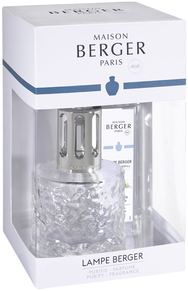 Maison Berger Giftset - Geurbrander Mirage - Transparant - Thé Blanc Pureté - 250 ml