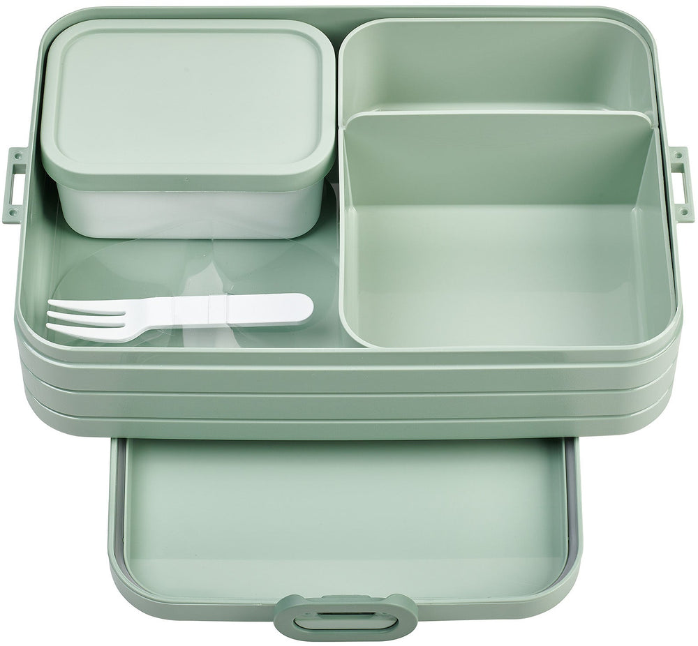 Mepal Broodtrommel / Lunchbox Take a Break Nordic Sage Large - met 2 Bentobakjes