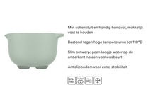 Mepal Beslagkomset Chef It  Nordic Sage 3-delig - Beslagkom 1.5 & 3 liter + Spatel