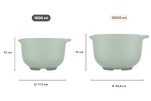 Mepal Beslagkomset Chef It  Nordic Sage 3-delig - Beslagkom 1.5 & 3 liter + Spatel