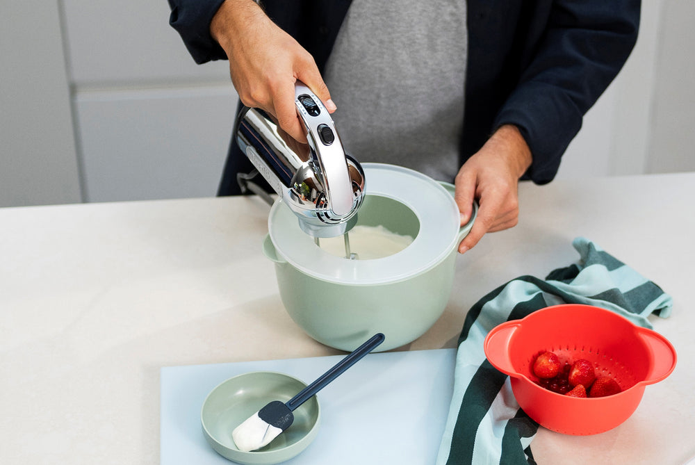 Mepal Beslagkomset Chef It  Nordic Sage 2-delig - Beslagkom met deksel 3 liter + Spatel