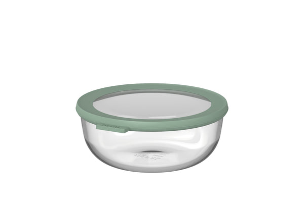 Mepal Glazen Vershoudbakje Cirqula Nordic Sage Rond - 1.25 liter