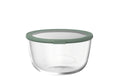 Mepal Glazen Vershoudbakje Cirqula Nordic Sage Rond - 3 liter