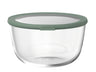 Mepal Glazen Vershoudbakje Cirqula Nordic Sage Rond - 3 liter