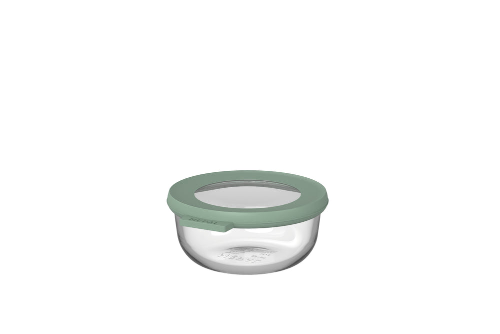 Mepal Glazen Vershoudbakje Cirqula Nordic Sage Rond - 350 ml