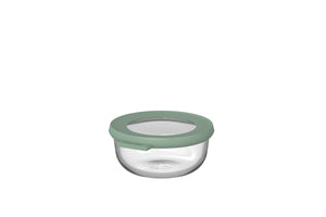 Mepal Glazen Vershoudbakje Cirqula Nordic Sage Rond - 350 ml