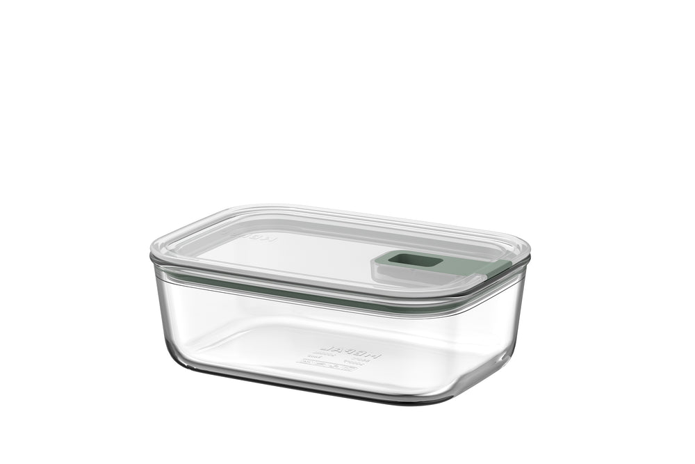 Mepal Glazen Vershoudbakje EasyClip Nordic Sage - 1 liter