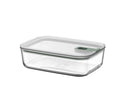 Mepal Ovenschaal / Lasagneschaal met deksel EasyClip Nordic Sage - Glas - 1.5 liter