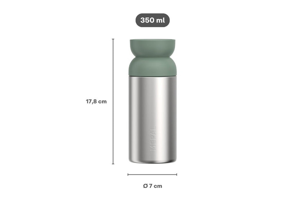 Mepal Thermosbeker Ellipse Nordic Black - 350 ml