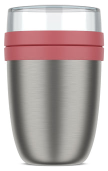 Mepal Thermos Yoghurt beker / Lunchpot Ellipse Vivid Mauve - 500 ml + 200 ml