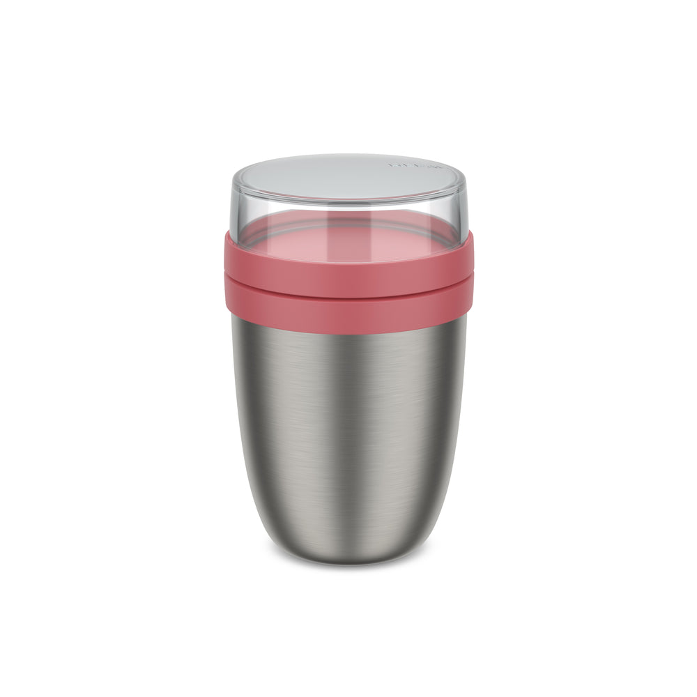 Mepal Thermos Yoghurt beker / Lunchpot Ellipse Vivid Mauve - 500 ml + 200 ml