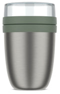 Mepal Thermos Yoghurt beker / Lunchpot Ellipse Nordic Sage - 500 ml + 200 ml