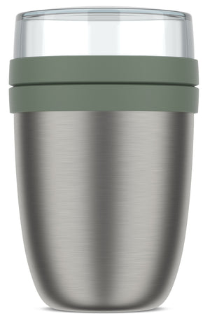 Mepal Thermos Yoghurt beker / Lunchpot Ellipse Nordic Sage - 500 ml + 200 ml