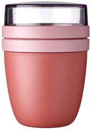 Mepal Yoghurt beker / Lunchpot Ellipse Vivid Mauve - 500 ml + 200 ml