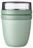 Mepal Yoghurt Beker / Muesli Beker / Lunchpot Ellipse Nordic Sage - 500 ml + 200 ml