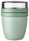 Mepal Yoghurt Beker / Muesli Beker / Lunchpot Ellipse Nordic Sage - 500 ml + 200 ml