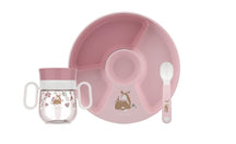 Mepal Kinderservies Mio Fairy Garden 3-delig - bord, drinkbeker en lepel