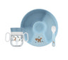 Mepal Kinderservies Mio Forest Friends 3-delig - bord, drinkbeker en lepel