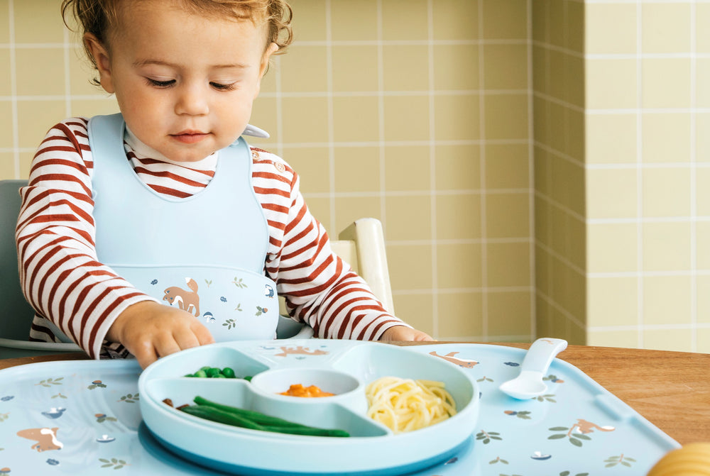 Mepal Kinderservies Mio Forest Friends 3-delig - bord, drinkbeker en lepel