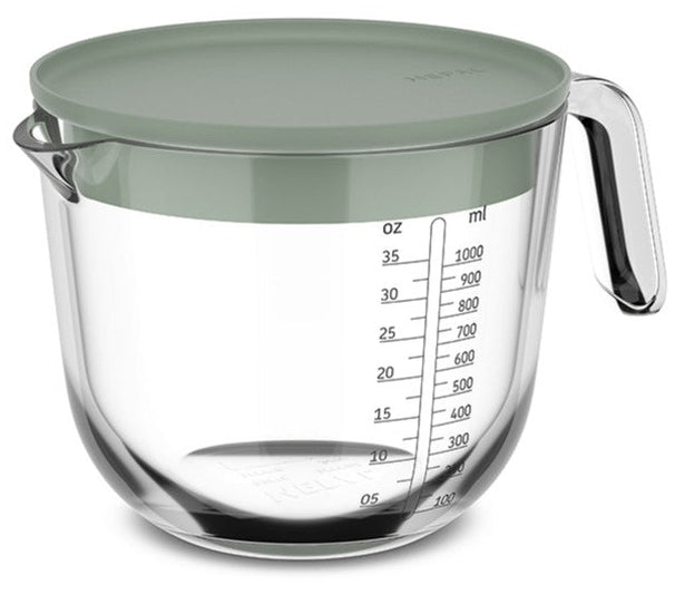 Mepal Glazen Maatbeker Chef It Nordic Sage - met Deksel - 1 liter