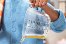 Mepal Glazen Maatbeker Chef It Chalk - met Deksel - 1 liter