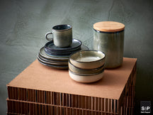 Salt & Pepper Kommen Meridian Groen/Blauw ø 13 cm - 4 stuks