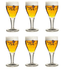 Brugse Zot Bierglazen - 330 ml - 6 stuks
