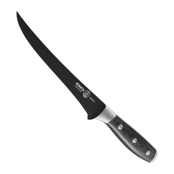 Messermeister Fileermes Avanta BBQ 18 cm - Zwart Titanium Lemmet