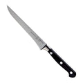 Messermeister Uitbeenmes Meridian Elite 15 cm met zwart heft, vrijstaand op witte achtergrond