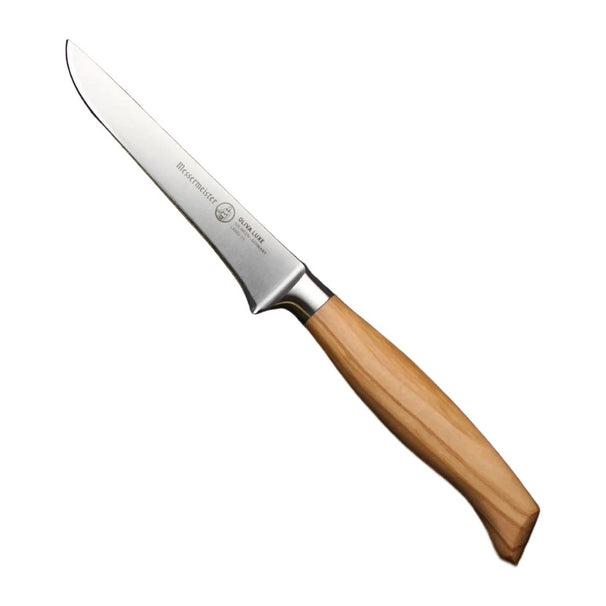 Messermeister Uitbeenmes Oliva Luxe Olijfhout 13 cm