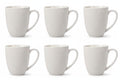 Cookinglife Mokken Siaki New Bone - Porselein - 370 ml - 6 Stuks