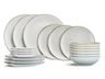Cosy & Trendy Serviesset Murano 18-delig / 6 personen - 6 dinerborden, 6 ontbijtborden en 6 diepe borden