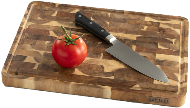 Namture Snijplank Acacia XL - 40 x 30 cm - Houten Snij- en Bereidingsplank