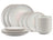 Cookinglife Serviesset Nola Beige reactive glaze 18-delig / 6 personen - 6 dinerborden, 6 ontbijtborden en 6 kommen