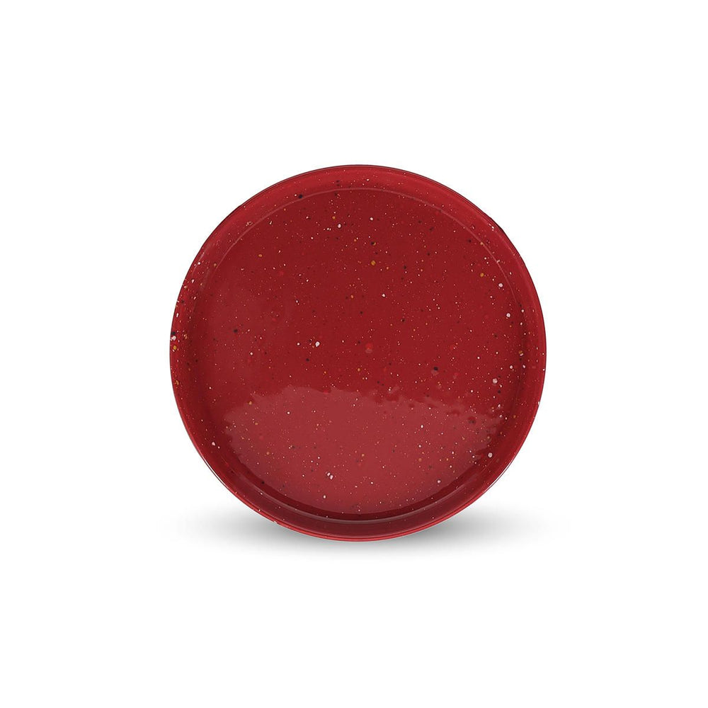 ONA Ontbijtborden / Dessertborden Fika Burgundy ø 20.5cm - 4 stuks