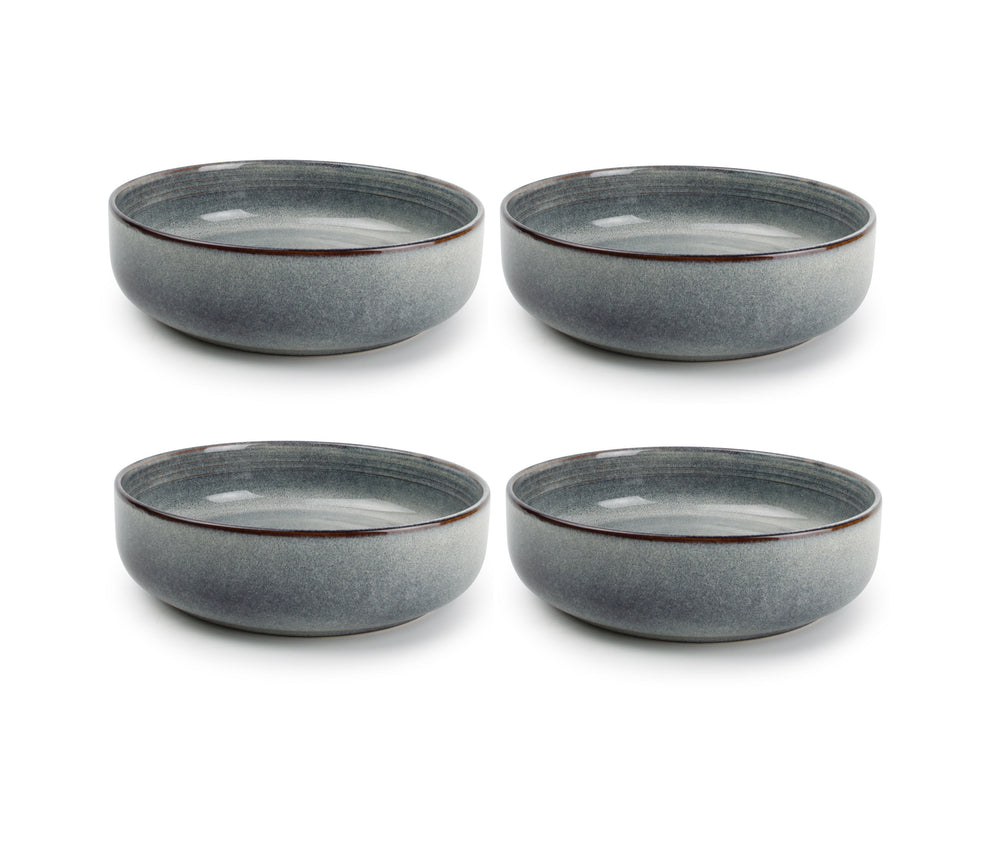 ONA Kommen Duna Blue ø 15 cm - 4 Stuks