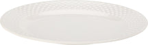 Cookinglife Ontbijtborden / Dessertborden - CampVibe - Outdoor - Kunststof - Onbreekbaar - Wit ø 21 cm - 4 Stuks