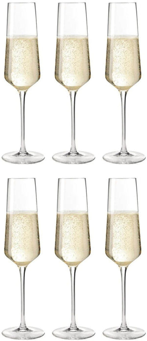 Leonardo Champagneglazen - Flutes - Puccini - 280 ml - 6 stuks