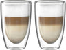Leonardo Dubbelwandige Latte Macchiato Glazen Duo 400 ml - 2 stuks