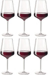 Leonardo Rode Wijnglazen - Puccini - 750 ml - 6 stuks