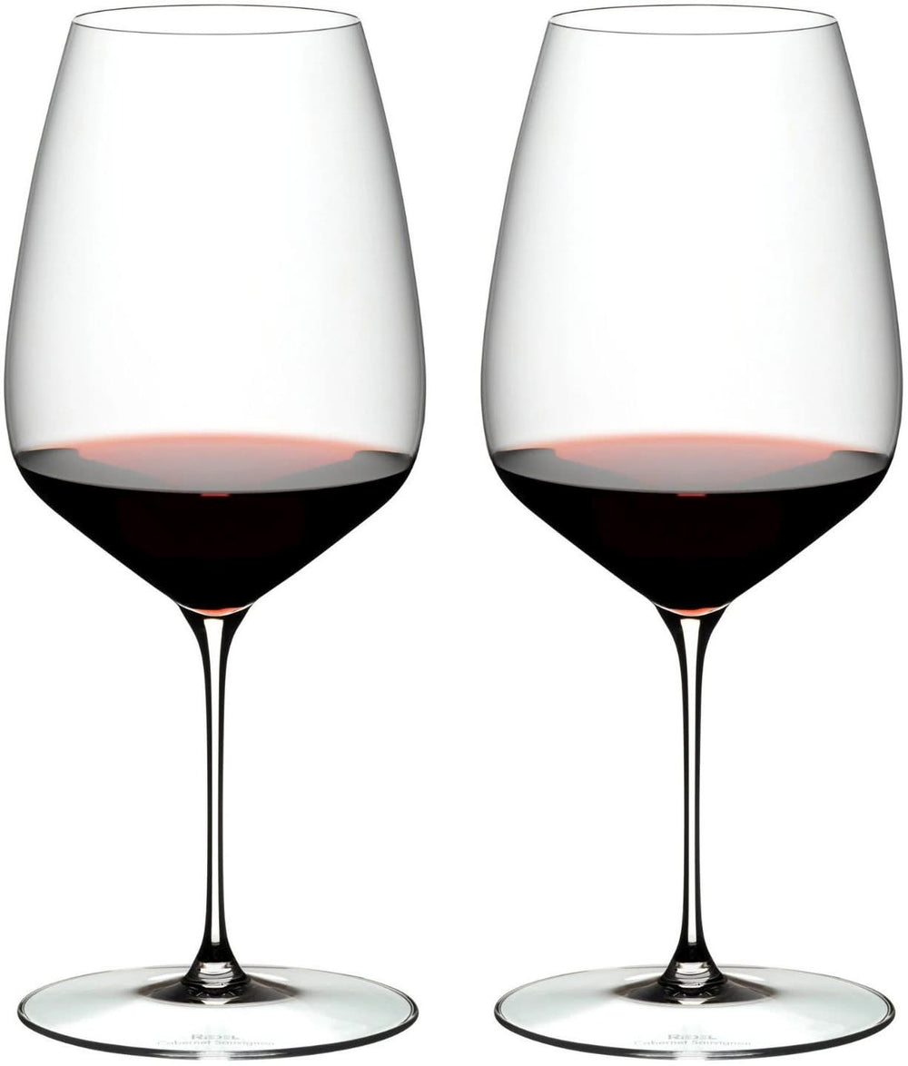 Riedel Rode Wijnglazen Veloce - Cabernet Sauvignon / Merlot - 829 ml - 2 stuks