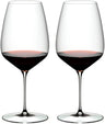 Riedel Rode Wijnglazen Veloce - Cabernet Sauvignon / Merlot - 829 ml - 2 stuks