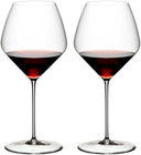 Riedel Rode Wijnglazen Veloce - Pinot Noir / Nebbiolo - 763 ml - 2 stuks