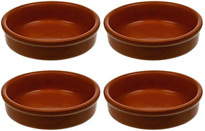 Cosy & Trendy Ramekins / Soufflébakje / Creme Brulee Schaaltjes - Terracotta ø 12 cm - 4 Stuks