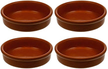Cosy & Trendy Ramekins / Soufflébakje / Creme Brulee Schaaltjes - Terracotta ø 8 cm - 4 Stuks